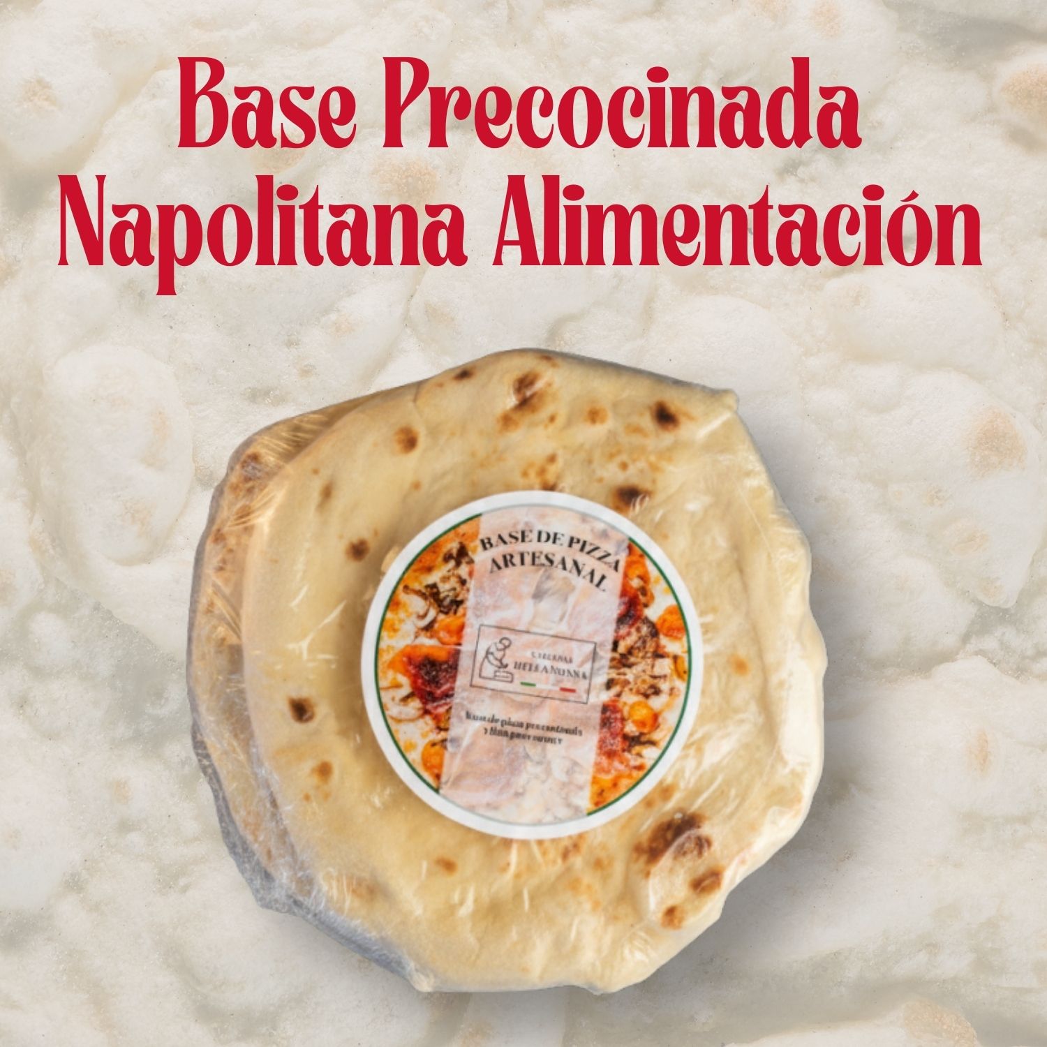 Base Precocinada Napolitana Alimentación